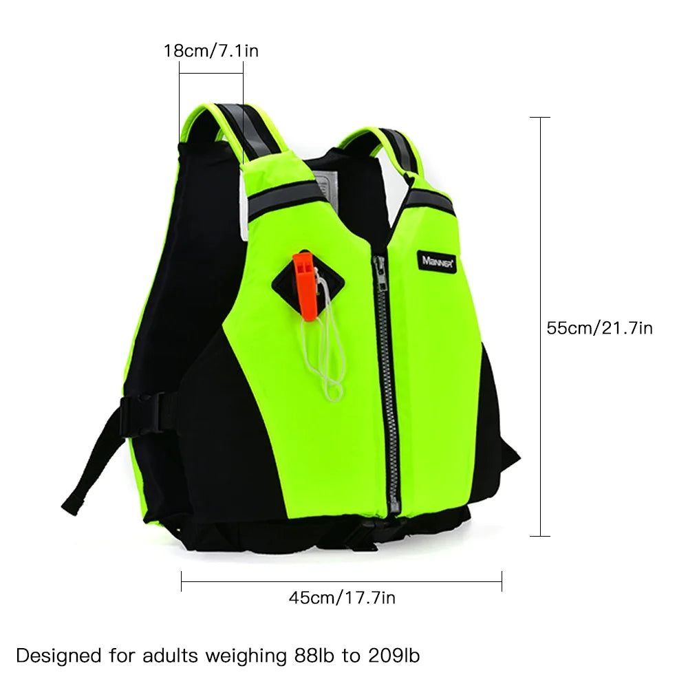 Zipper Swim Vest I7685