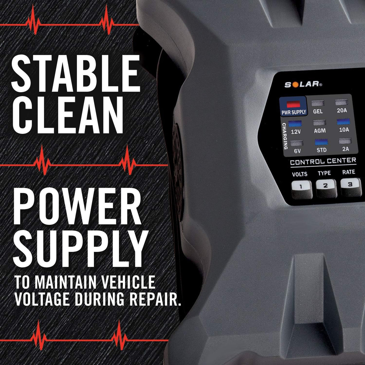 10-Amp Fully-Automatic Smart Charger 6V and 12V Battery Charger Pack of 2 R1572