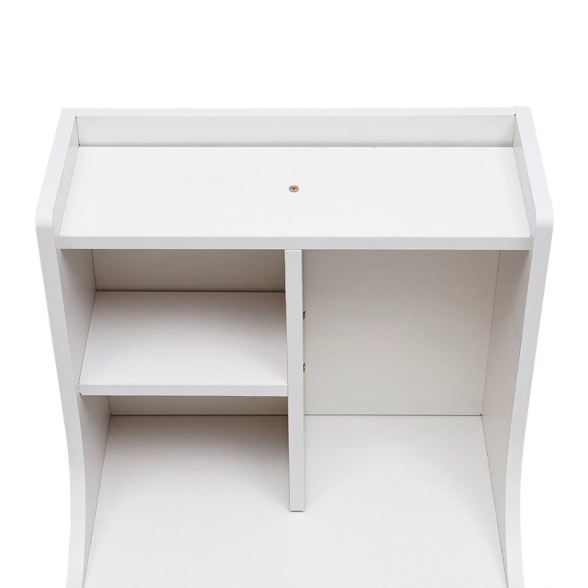 Wood Nightstand Side Table Storage Shelf S6655